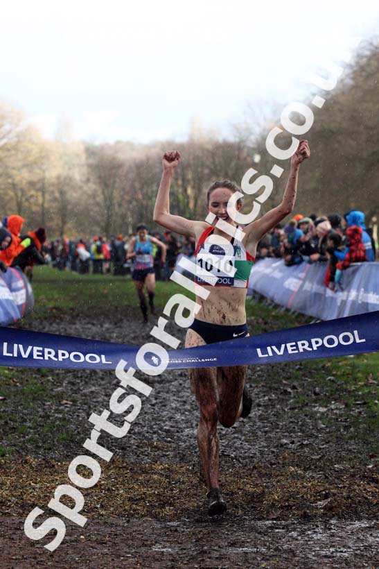 Senior Women and under-23 Womens 2017 British Athletics Liverpool Cross Challenge, Sefton Park, Liverpool. Photo:  David T. Hewitson/Sports for All Pics